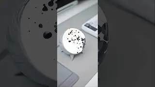 Ferrofluid🤯Symbiote Rhythm😲 Speaker Dancing Ferrofluid speaker🥳Venom #shorts #gadgets #ferrofluid