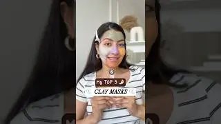 Best *CLAY* masks for oily skin 🤌🏻✨🧏🏻&zwj;♀️ #shorts #claymask