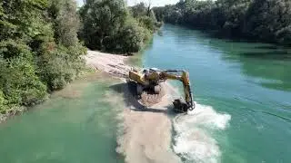 Kiesumlagerung Bremgarten-Zufikon
