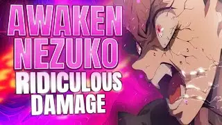 ADVANCE FORM NEZUKO does DAMAGE! | #demonslayer #nezuko #demonslayergame
