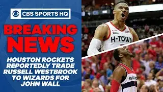 Rockets reportedly deal Russell Westbrook to Wizards for John Wall, first-round pick | CBS Sports HQ