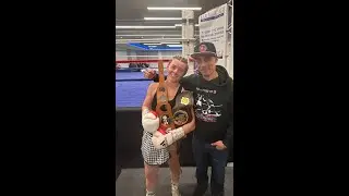 Jessica Barry_ English Featherweight Title Win Highlights