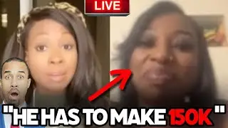 Delusional Woman Says YOU HAVE TO MAKE 150K, BE TALL & Be Light Skinned!! (LIVE SHOW)