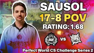 SAUSOL 17-8 POV vs Change The Game (Ancient) | QUARTER FINAL Perfect World CS Challenge Series 2