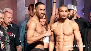 JAMES DeGALE & CHRIS EUBANK JR FULL WEIGH-IN AHEAD OF DOMESTIC GRUDGE MATCH