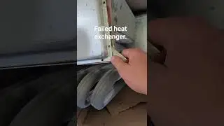York furnace heat exchanger replacement. #sheetmetal #diy #furnace
