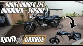 PROJET BOBBER 125 MARAUDER - DEBUT DU REMONTAGE DE LA MOTO 🔥🔧