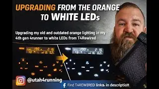 T4Rewired HVAC lighting upgrade on 4th Gen 2007 Toyota 4Runner