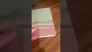 #journaling #journal