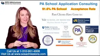 Professional PA School Application Support