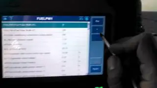 Fuel Injector Pulse Width Mazda Speed -  Autel Maxidas