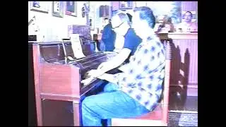 Ricky Nye and Carl Sonny Leyland 4 hands boogie, Evansville Bash 2006.