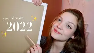 ASMR | Making Your 2022 Vision Board & Manifesting Your Dream Life