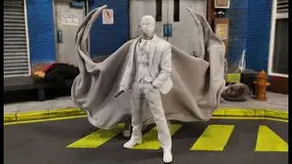 Aton Customs Mr. Knight Unboxing and REVIEW 1/12 action figure #actionfigures #marvel #moonknight