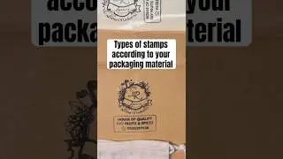 Custom logo stamps for every surface | stamps for your business packaging materials