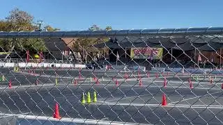 S10 good guys autocross, Pleasanton ca. November 2022, spin out