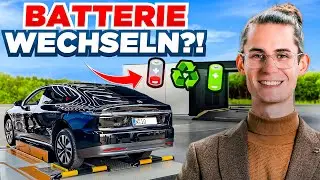 NIO Batterie-Wechselstation: Neue Batterie in unter 5 Min!