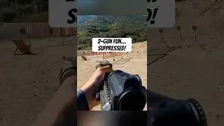 Having some 2-Gun fun with a suppressed Cobalt Kinetics and Atlas Apollo!