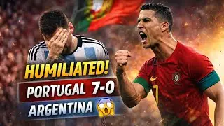 Portugal 7–0 Argentina | This Was Hard to Watch…