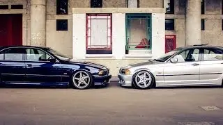 BMW e39 VS e46 RACING DYNAMIC WHEELS