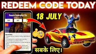 😱Redeem code car emote in free fire  | 18 july 2021 | garena free fire | fa gamerfa