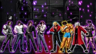 [KOF Mugen] Kyo Team VS. Joe-Rock Team