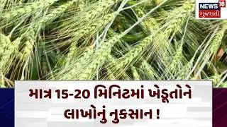 Gir Somnath Farmers | માત્ર 15-20 મિનિટમાં ખેડૂતોને લાખોનું નુકસાન ! | Unseasonal Rain | Loss | N18V