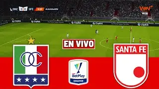 🔴 ONCE CALDAS vs IND SANTA FE EN VIVO 🏆 LIGA DIMAYOR COLOMBIA  RONDA 2 Video Game Simulation