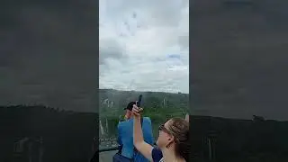 Visitei as cataratas em Foz do Iguaçu PR 