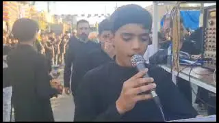 موكب عبدالله الرضيع عليه السلام الرادود الحبيب المبدع ملا رضا ابن الرادود  علي كامل قلعة سكر 2023