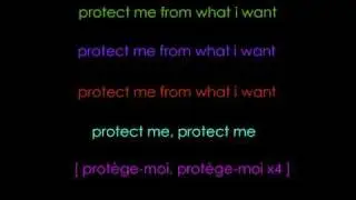 Prot&egrave;ge-Moi by Placebo with Lyrics
