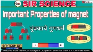 #sirscience | #profsantoshkawlesir| Properties of magnet |Fun with magnet | चुंबकाचे गुणधर्म |Magnet