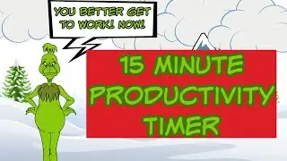 15 Minute Timer with Music | Grinch Christmas Timer