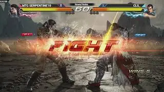 CP0718 [Tekken 7] - MTG SERPENTINE10 (Dragunov) vs CLS_ (Feng) - Round Robin