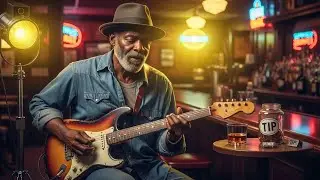 Emotional Slow Blues Guitar Inspired by BB King | Classic Blues Feel
