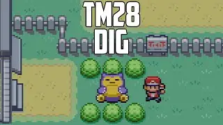 Where to Find TM28 Dig - Pok&eacute;mon FireRed & LeafGreen