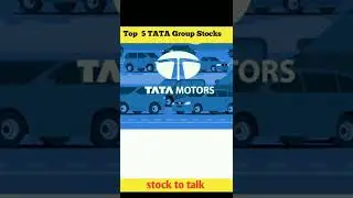 Top 5 Tata group Stocks to invest in 2022🤓#shorts #stocktotalk #tatagroup #ratantata