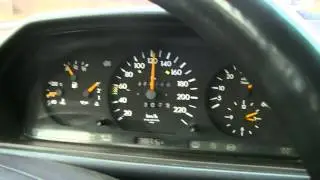 Mercedes W124 300D Turbodiesel - Fahreigenschaften