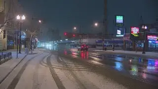 First winter storm of season brings several inches of snow