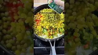 Guruchli garnier  uxshab chiqadi #food #recipe #uzbekfood #carvin #cooking