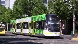 Melbourne E class tram 6003 on test