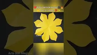 Paper Se Beautiful Phool Kaise Banaye 🌸 | Easy Paper Flower Craft | DIY Shorts #paperflower #shorts