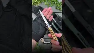 Итальянский нож из оленьего рога 🔥