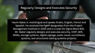 Hazim Gaber - Registered Communications Distribution Designer