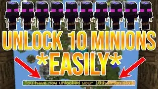 Hypixel Skyblock Unlock 10 MINION SLOTS EASILY!!! Hypixel Skyblock Starter Guide