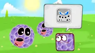 Red Ball 4 With Ghost Mode Bilberry Ball Complete Gameplay All Levels, 1 - 15! First Boss