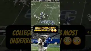 Most Underrated WR in CFB ?!?! #collegefootball #cfb
