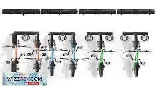 VEVOR Bike Storage Rack 6 Bike Racks and 6 Helmets Hooks Wall