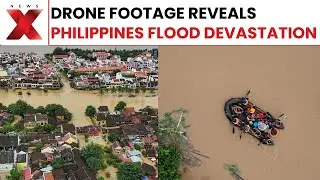 Philippine Flood: Drone Footage Reveals Widespread Flooding Devastating Philippine Town | NewsX