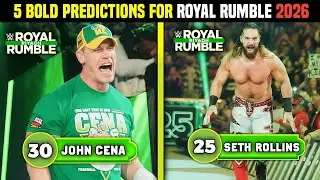 5 BOLD PREDICTIONS OR RUMOURS FOR ROYAL RUMBLE 2026 😳 || ROYAL RUMBLE RIYADH || WWE ||